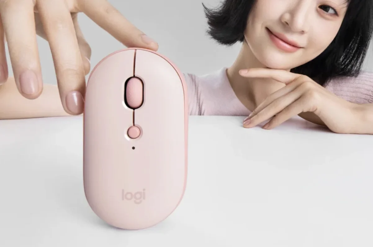 Logitechが形状可変マウスPebble Upを発表