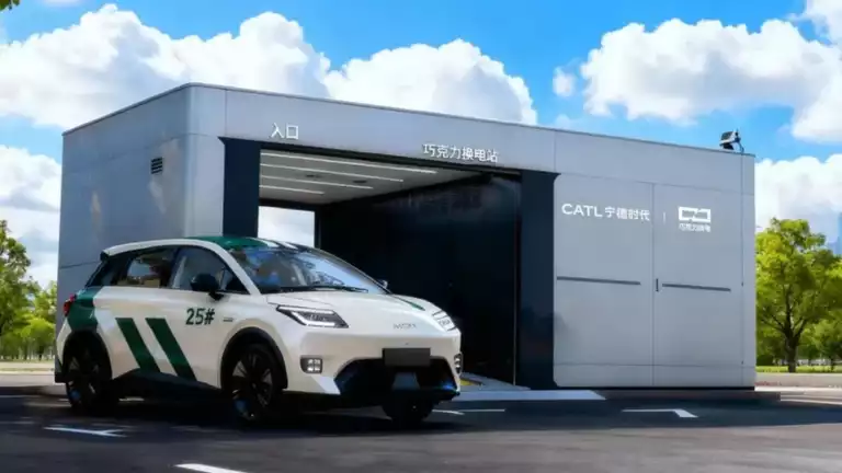 CATL e Huawei sviluppano la sostituzione automatica delle batterie dei veicoli elettrici in 99 secondi