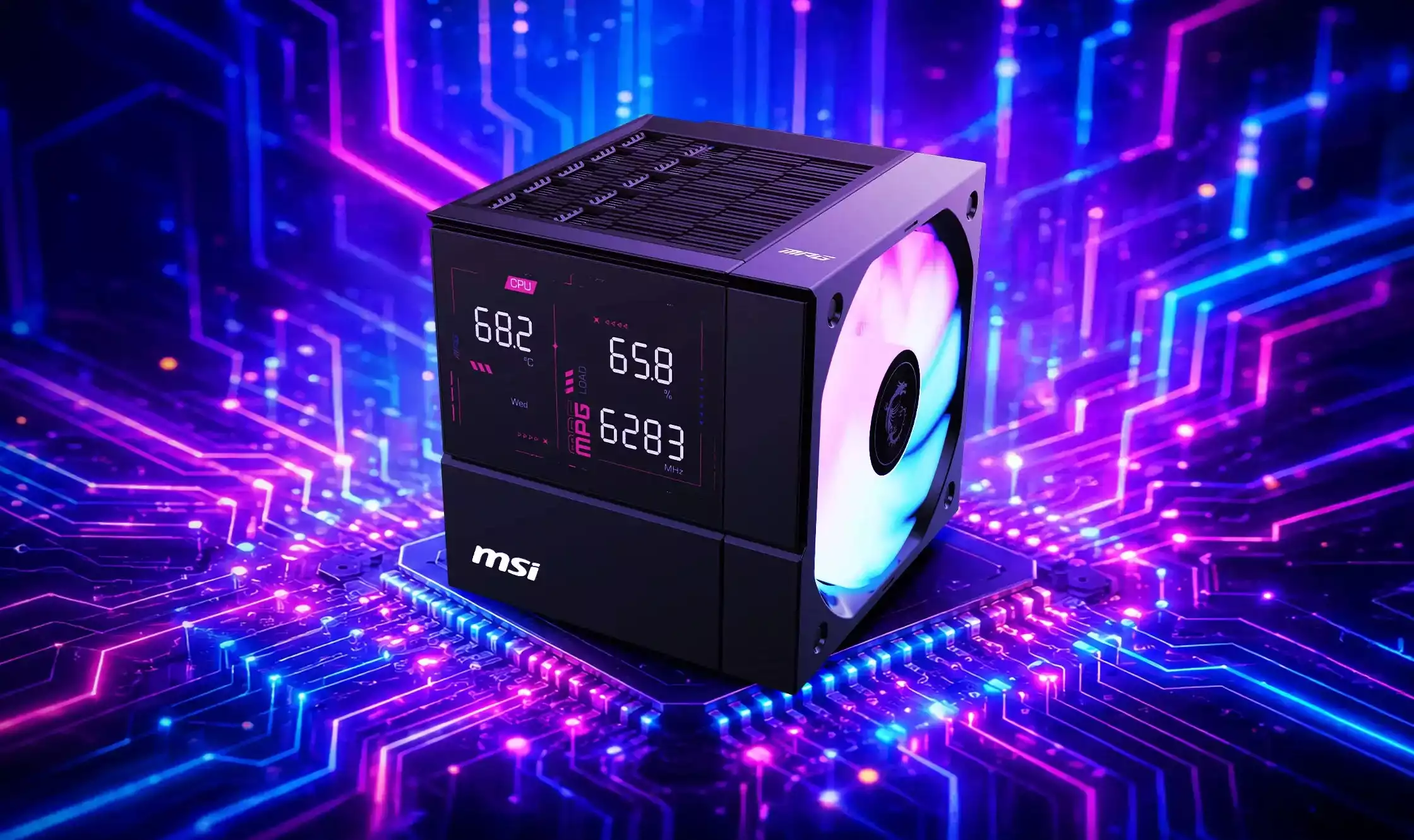 MSI lancia il cooler MPG COREFROZR AP15 con display