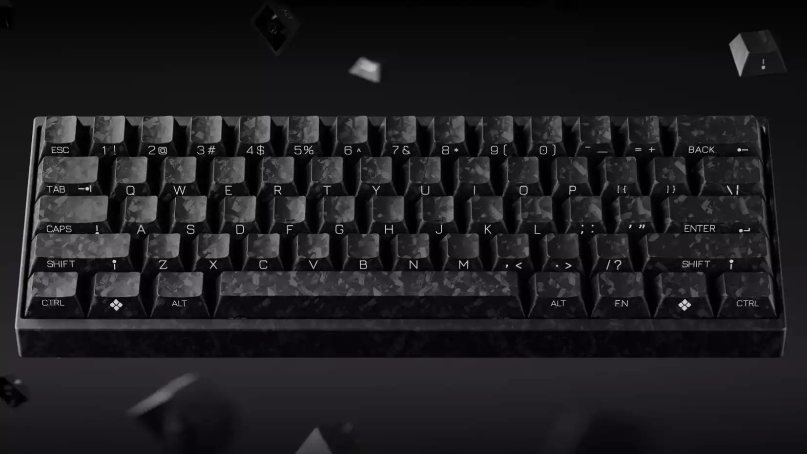 Keychron lancia la tastiera Carbon 60 HE 8K in carbonio