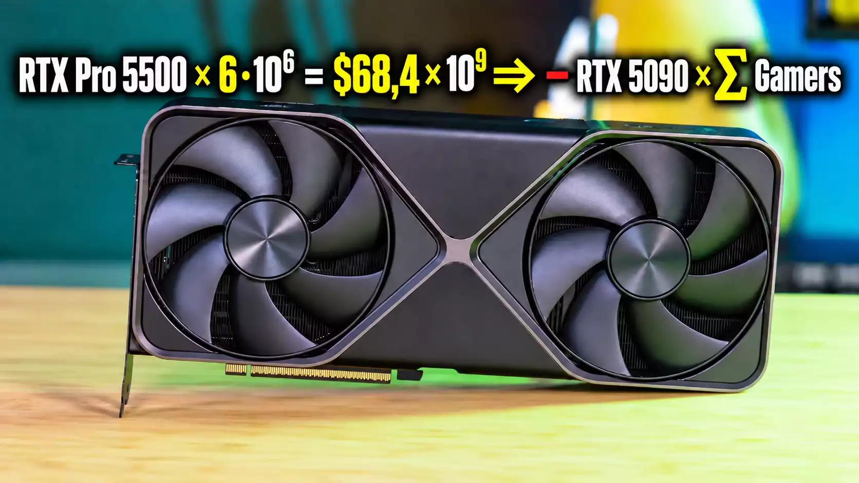 중국, RTX Pro 5500 600만 개 주문…규모 684억 달러