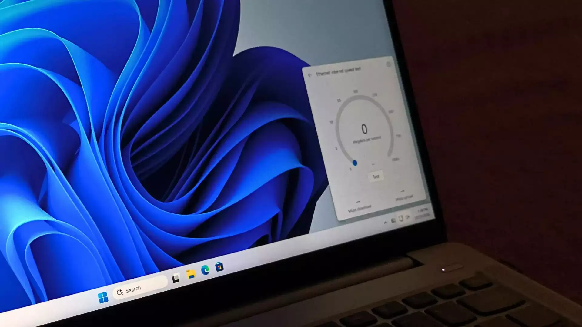 Windows 11 integra un test di velocità internet