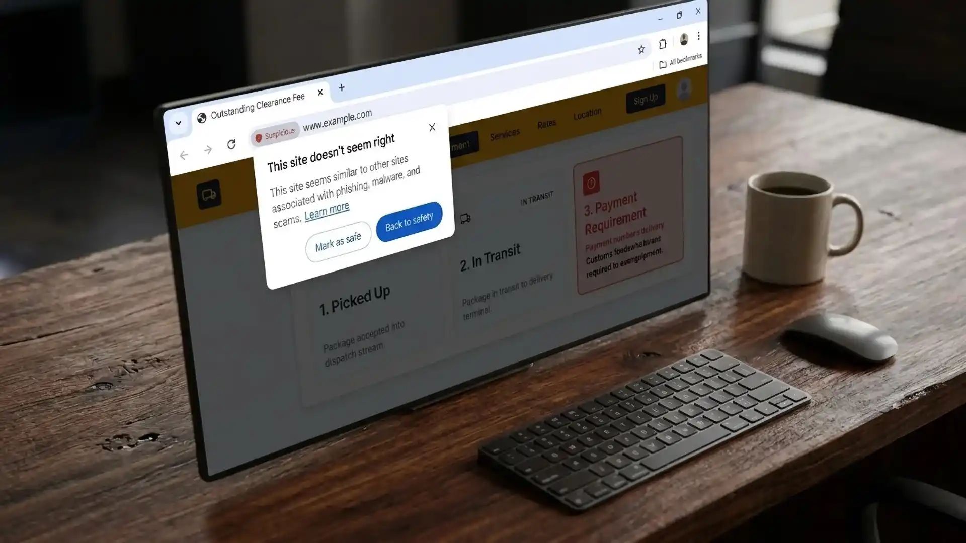 Google aggiunge a Chrome gli avvisi sui siti sospetti