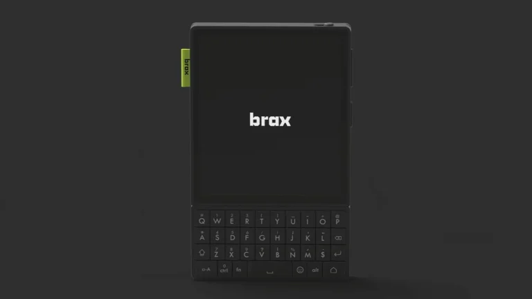 Brax Technologies presenta lo smartphone modulare Wink con tastiera removibile e sistema operativo protetto