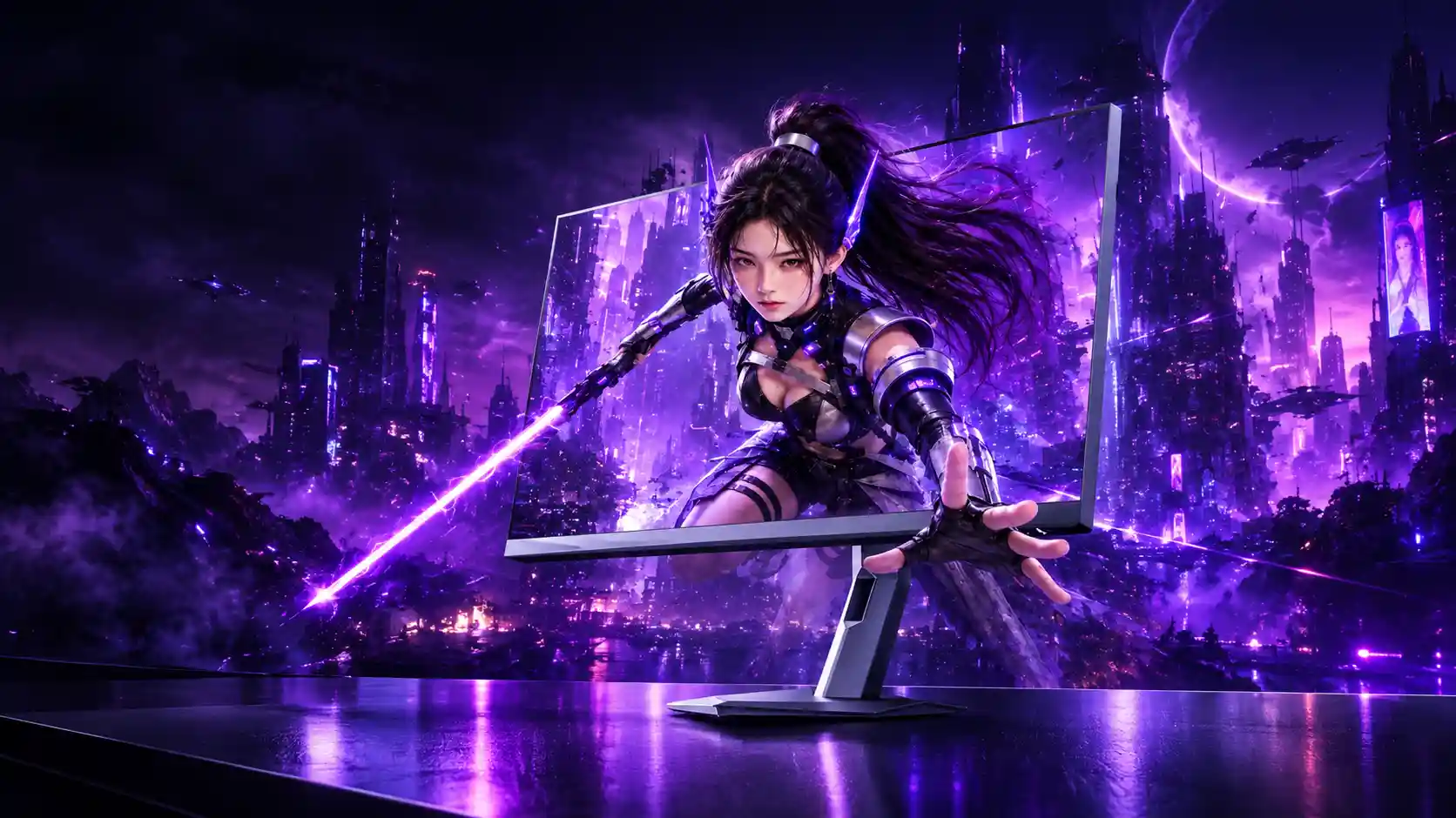 AOC lança monitor gamer AG277UXA com até 400 Hz