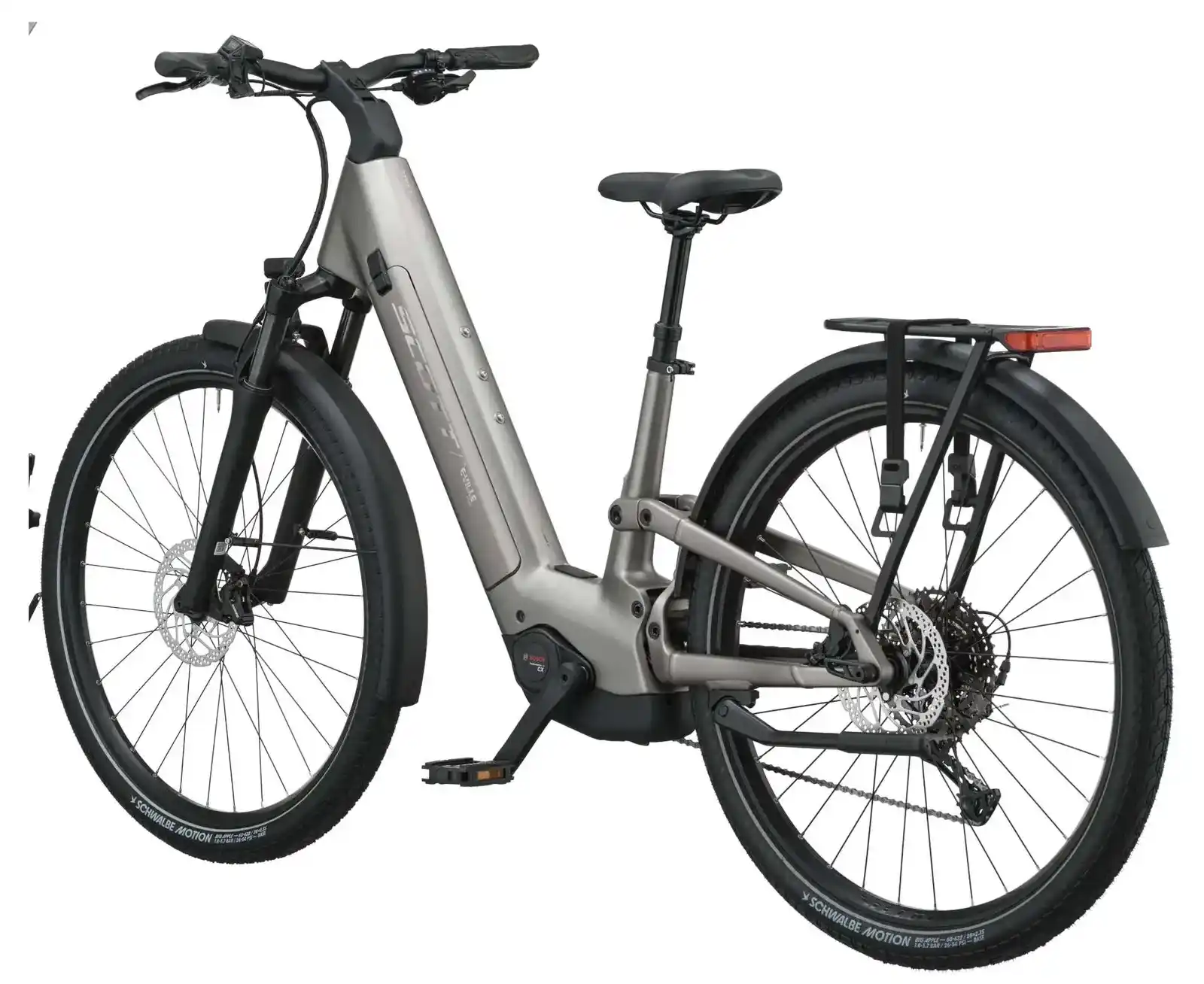 Scott presenta la e-bike E-Ville 20 a sospensione integrale con motore Bosch