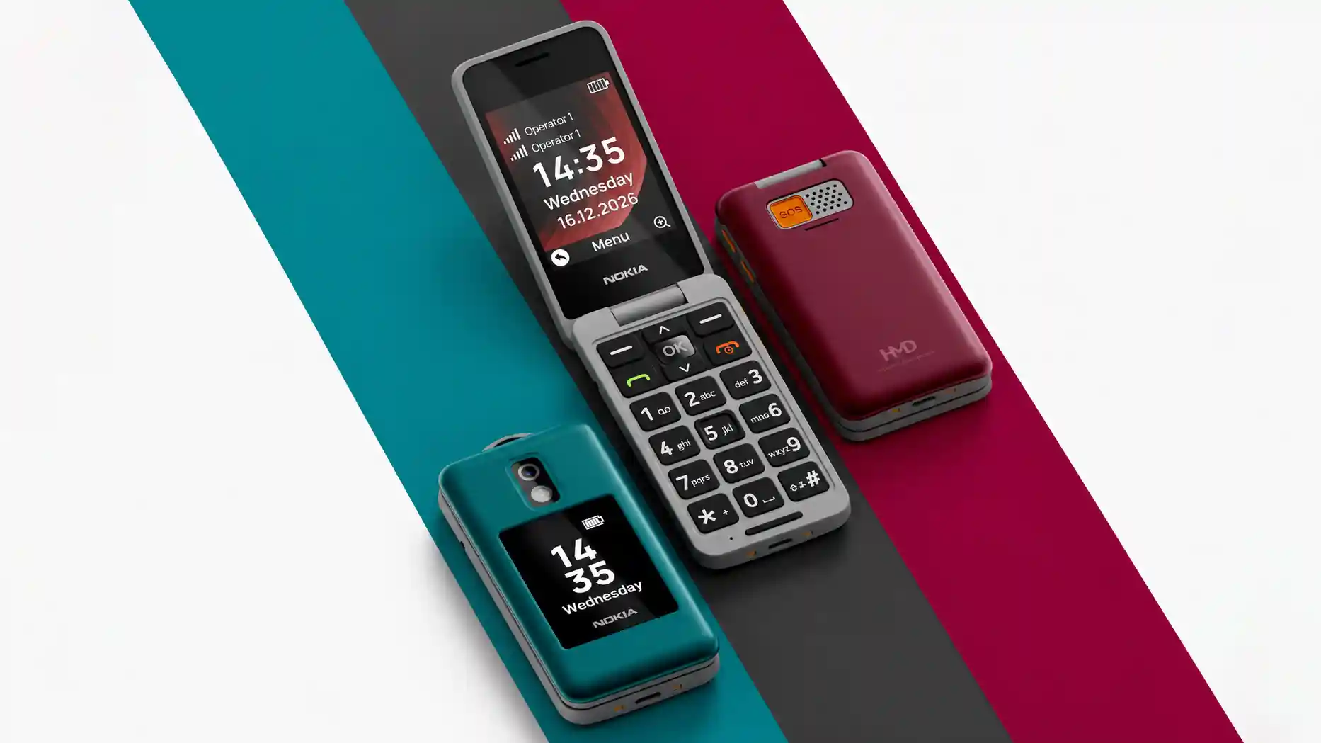 HMD prepara il Nokia 2360 Flip a conchiglia per anziani