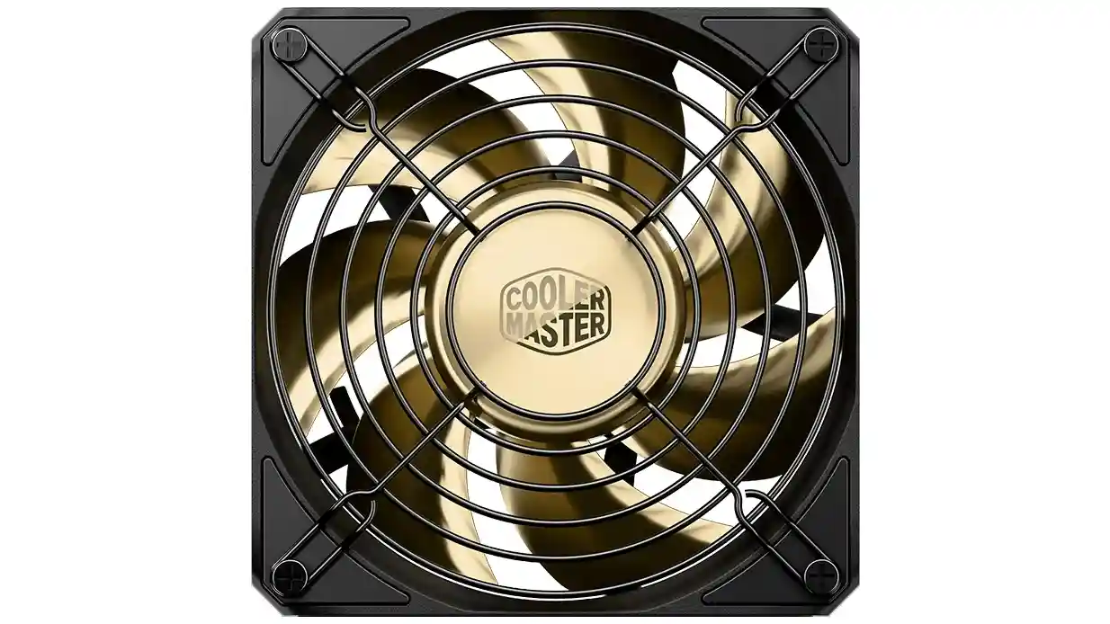 Cooler Master dévoile le ventilateur alu A120 Black Gold