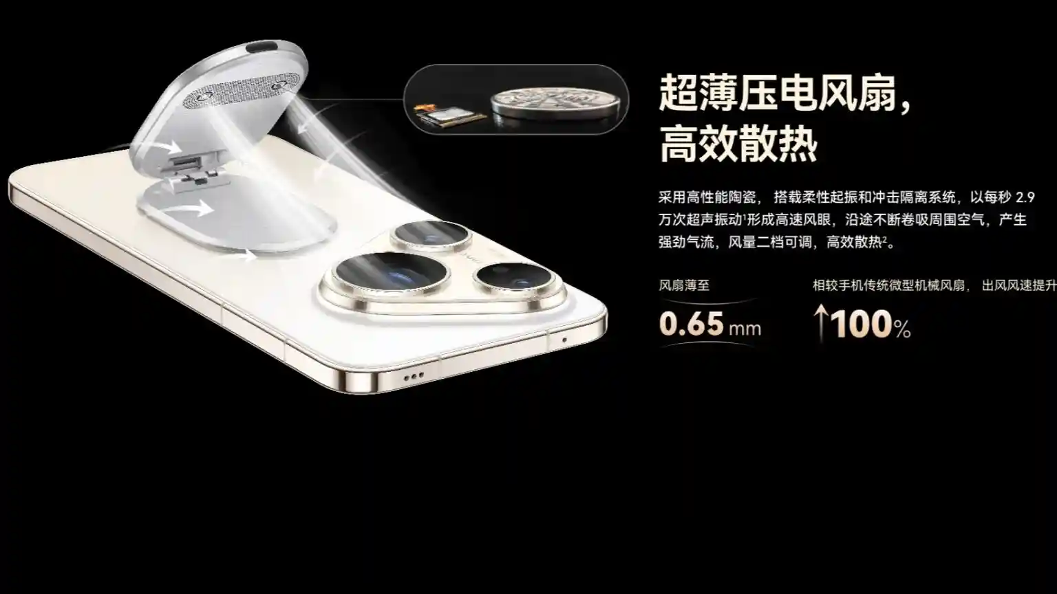 Huawei presenta il supporto di raffreddamento Wind Chaser