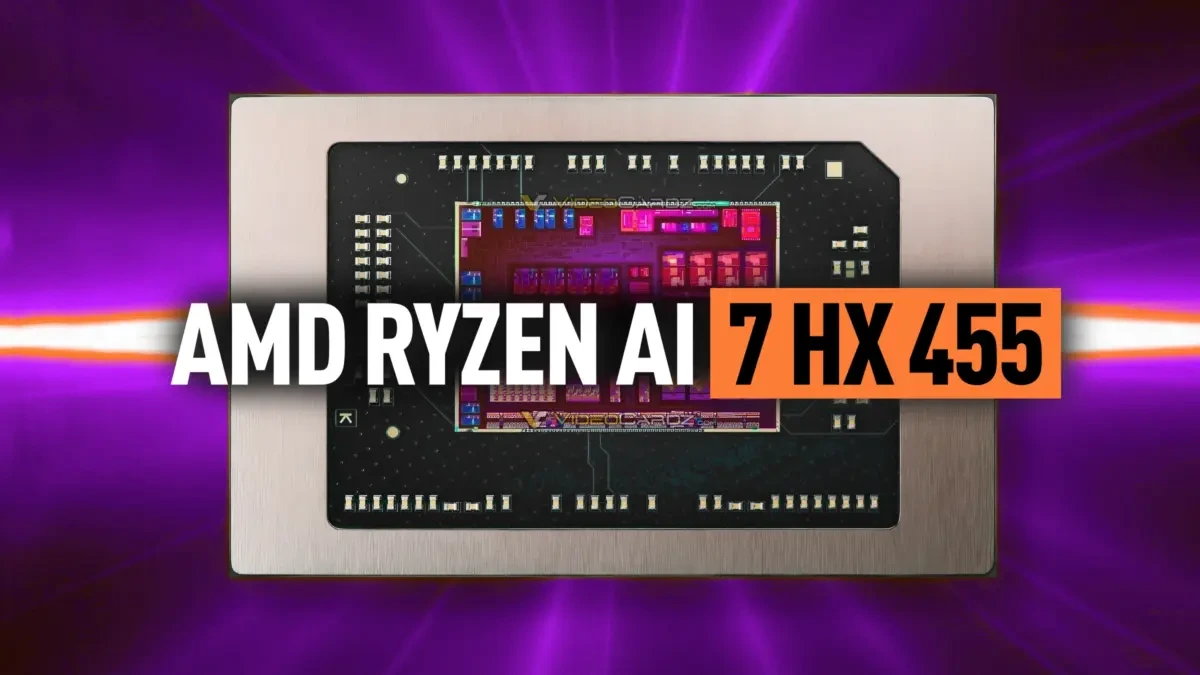 AMD prepara Ryzen AI 7 HX 455 con grafica di punta e otto core