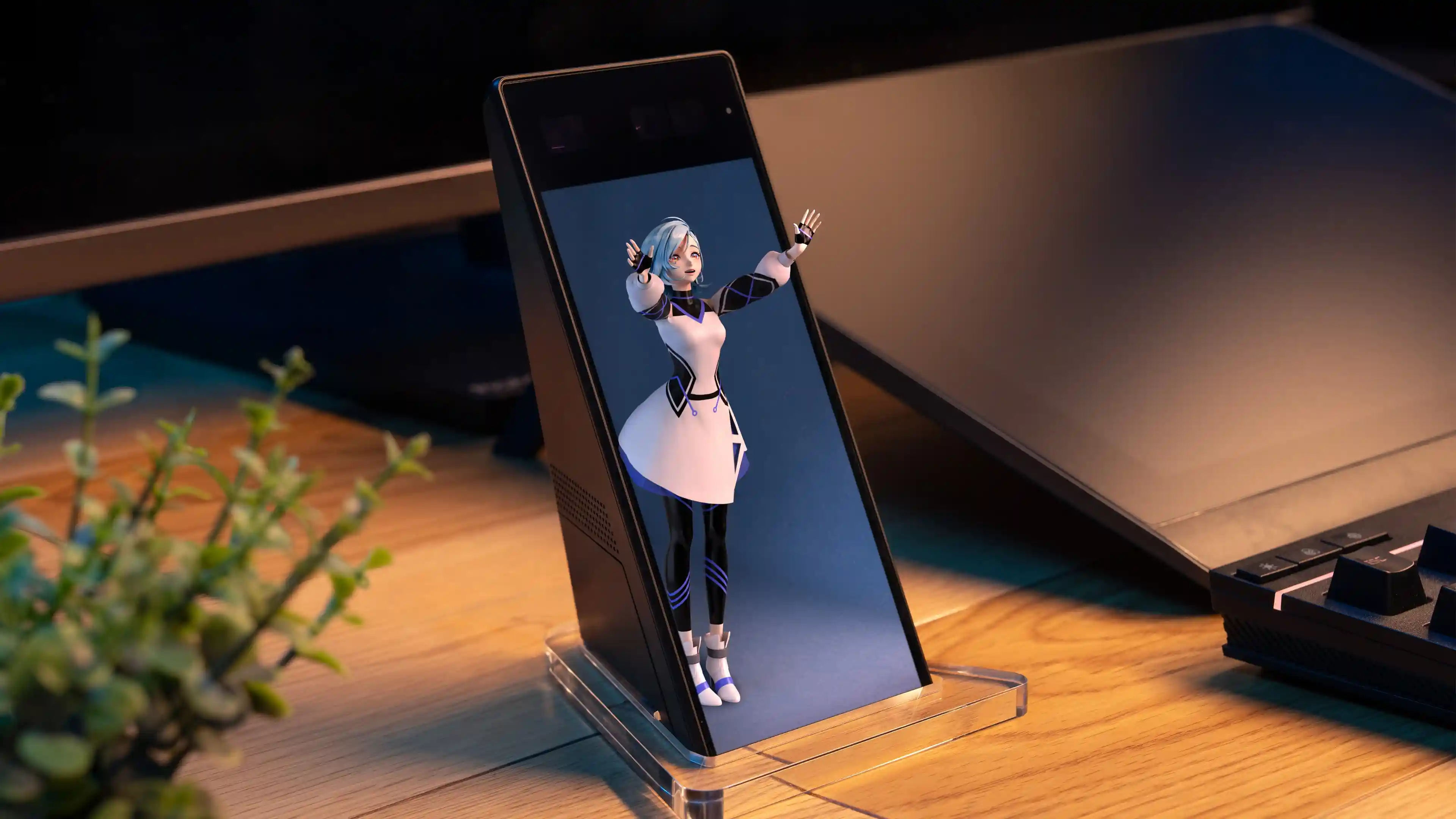 Sony presenta il display ELF-MN1 con immagini 3D