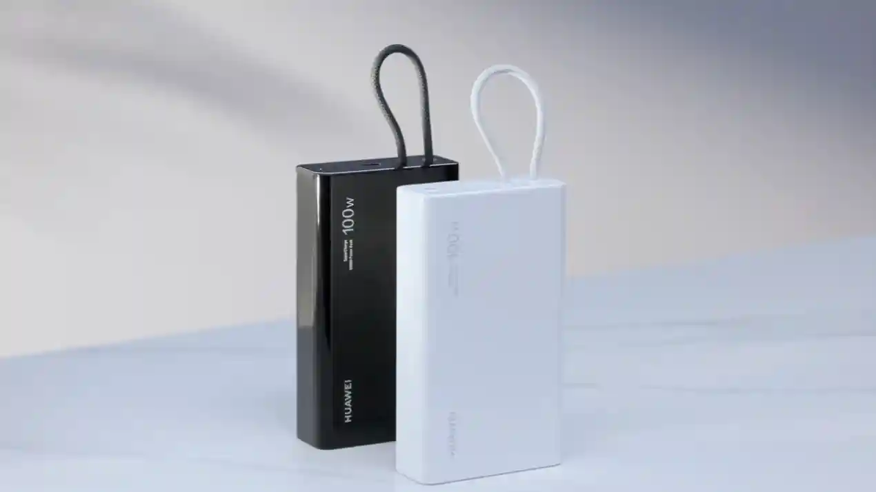 Huawei presenta un power bank da 20.000 mAh e 100 W